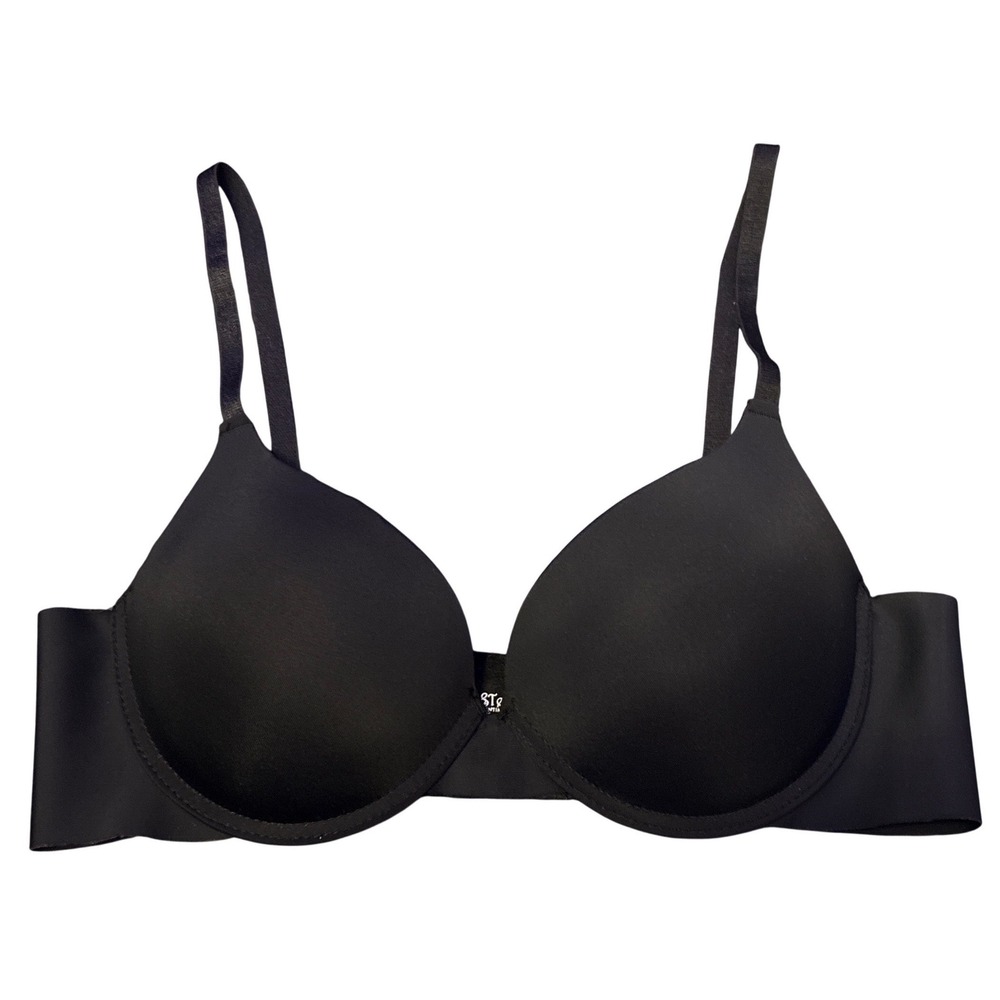 Kiss & Tell Womens Black Super Push Up Underwire Bra‎ 36B